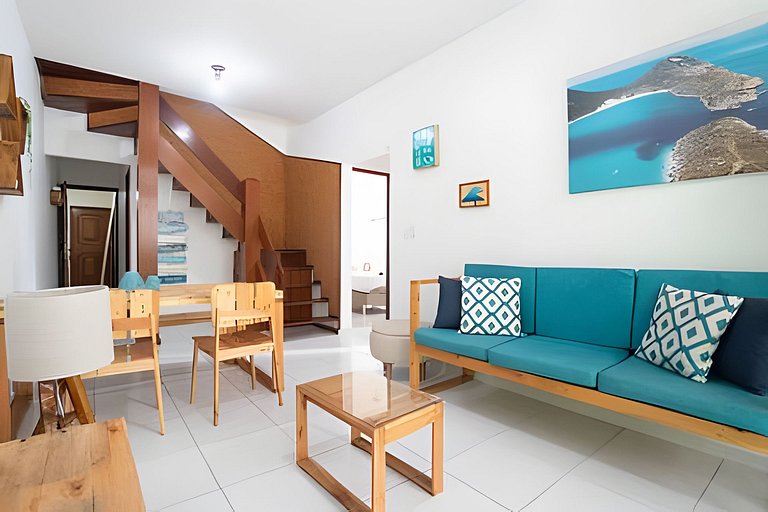 Familia + 2 Vagas | Cobertura Duplex na Prainha