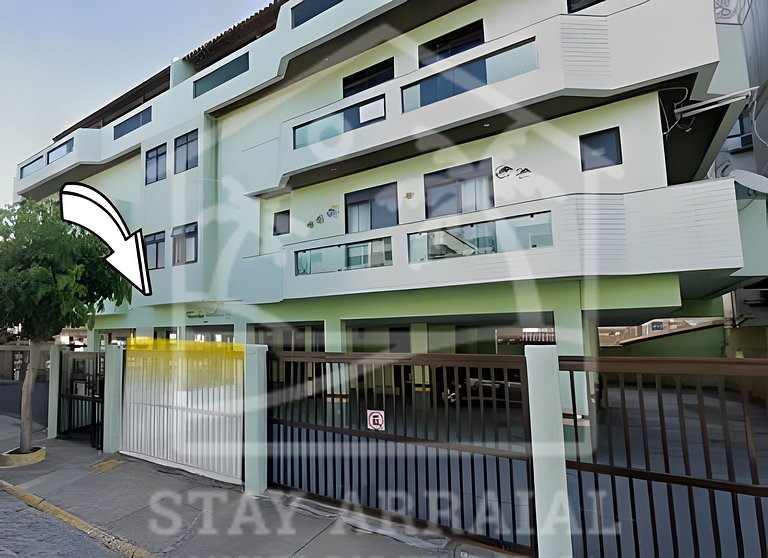 Cobertura c/ Terraço Privativo a 1 min da Prainha