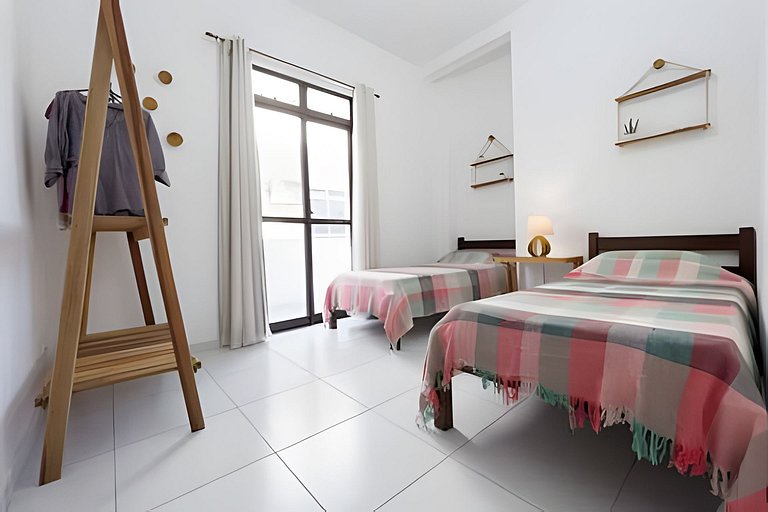 Cobertura p/ 10 | Churrasqueira + Ducha na Prainha