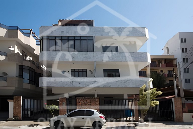 Cobertura Duplex - Churrasqueira a 1min da Prainha