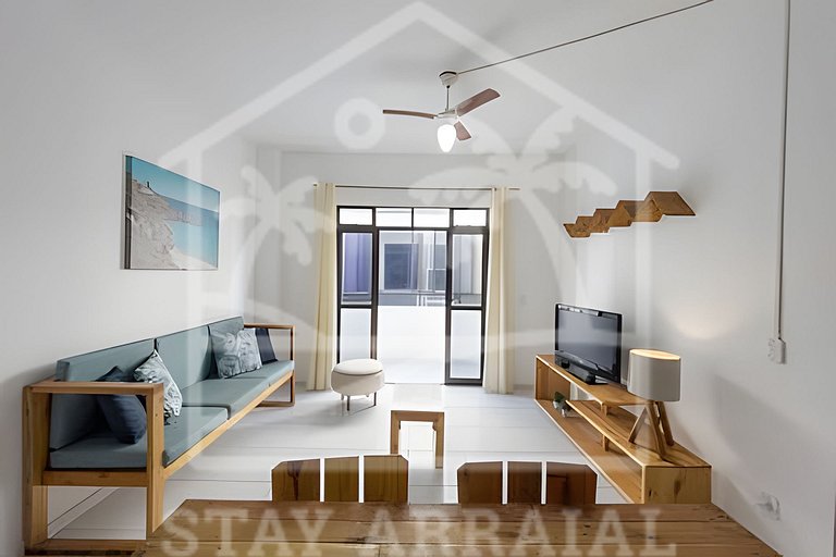 Cobertura Duplex - Churrasqueira a 1min da Prainha