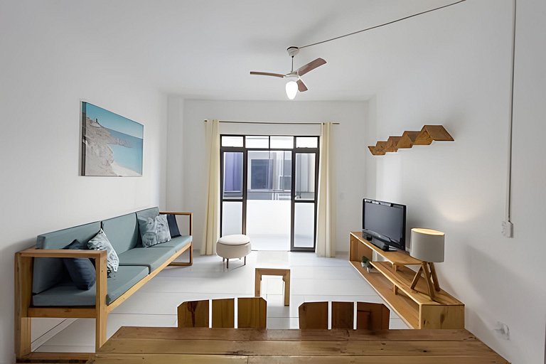 Cobertura p/ 10 | Churrasqueira + Ducha na Prainha