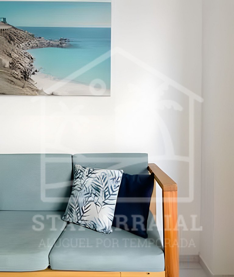 Cobertura Duplex - Churrasqueira a 1min da Prainha