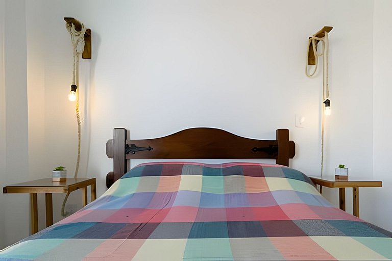 Cobertura p/ 10 | Churrasqueira + Ducha na Prainha