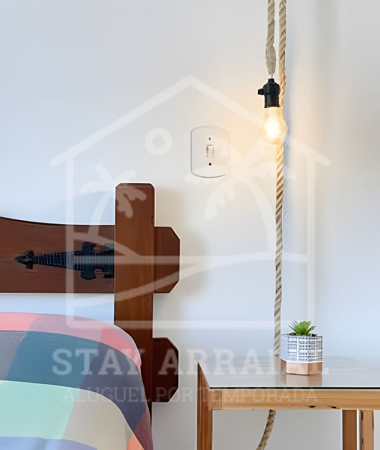 Cobertura Duplex - Churrasqueira a 1min da Prainha