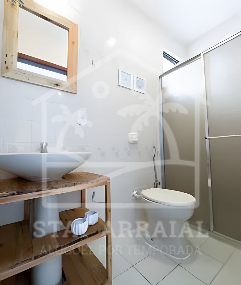 Cobertura Duplex - Churrasqueira a 1min da Prainha