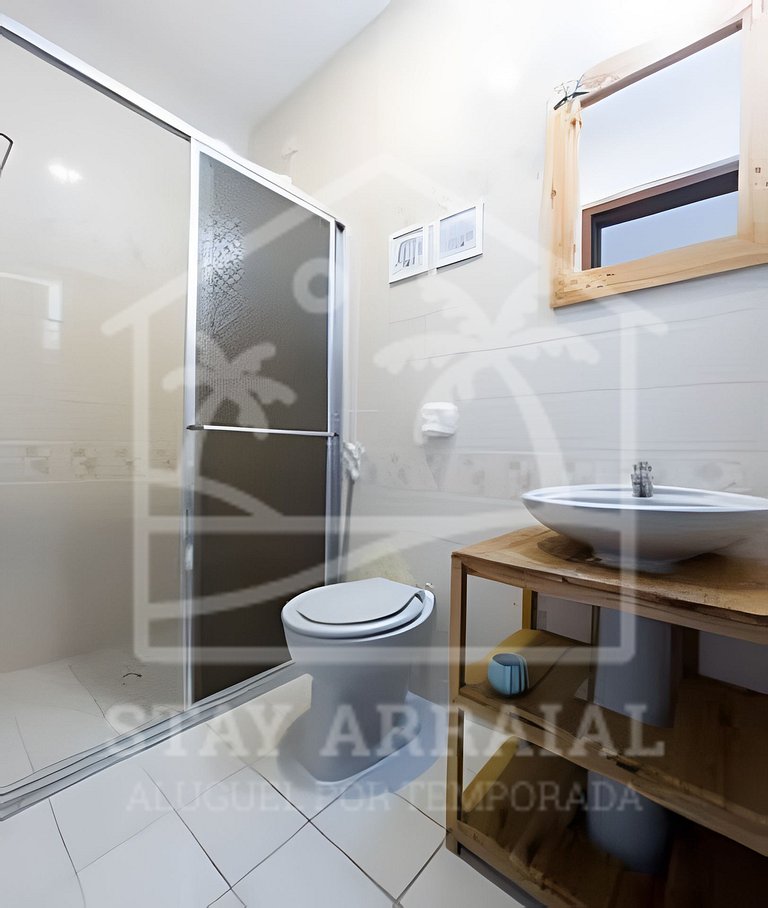 Cobertura Duplex - Churrasqueira a 1min da Prainha