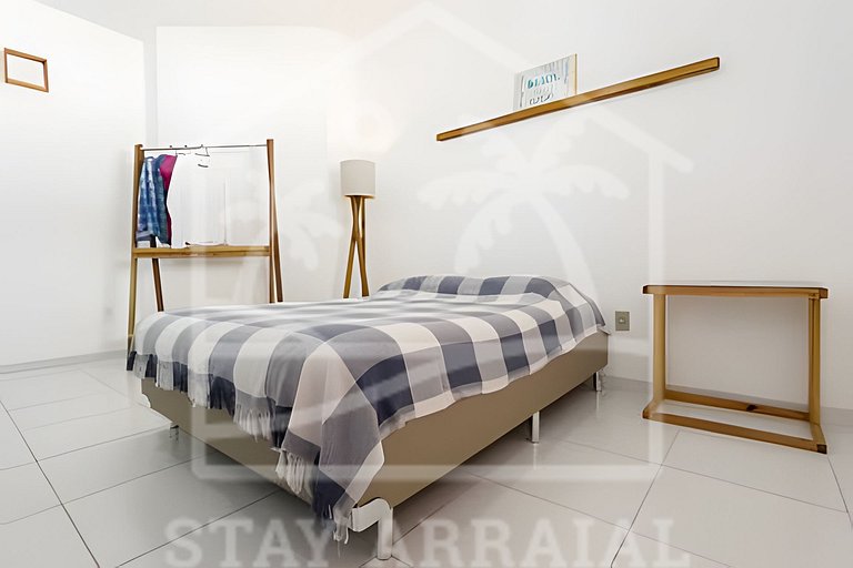 Cobertura Duplex - Churrasqueira a 1min da Prainha