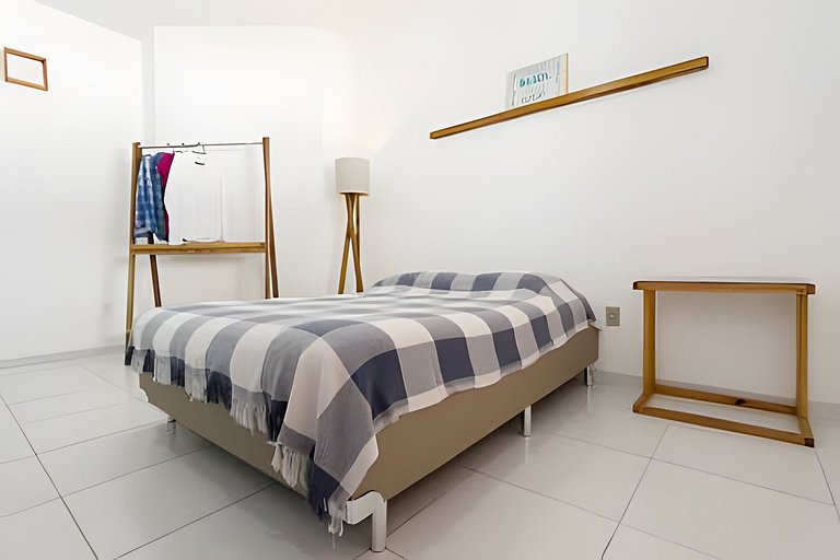 Cobertura p/ 10 | Churrasqueira + Ducha na Prainha