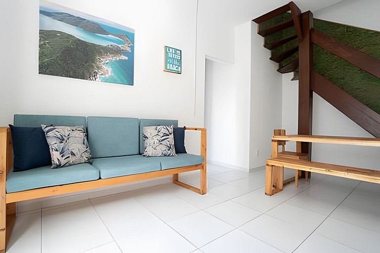 Terraco Gourmet p/ 10 | 3 Quartos a 1min Prainha