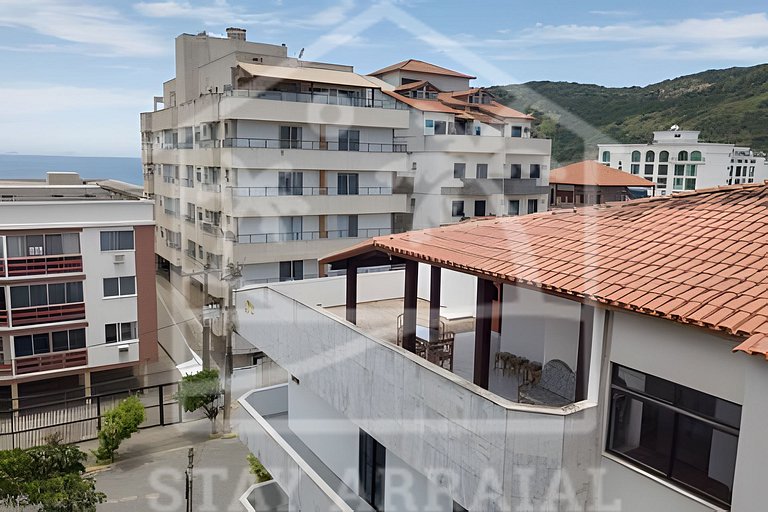 Cobertura Frente a 1 min da Prainha - Vista Ampla
