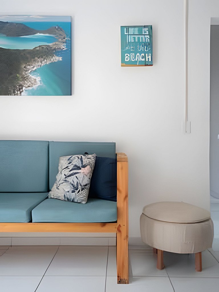 Terraco Gourmet p/ 10 | 3 Quartos a 1min Prainha