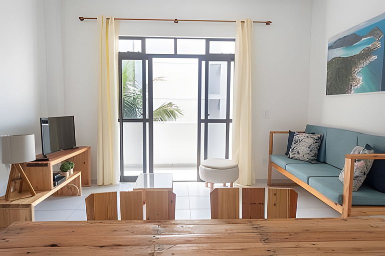 Terraco Gourmet p/ 10 | 3 Quartos a 1min Prainha