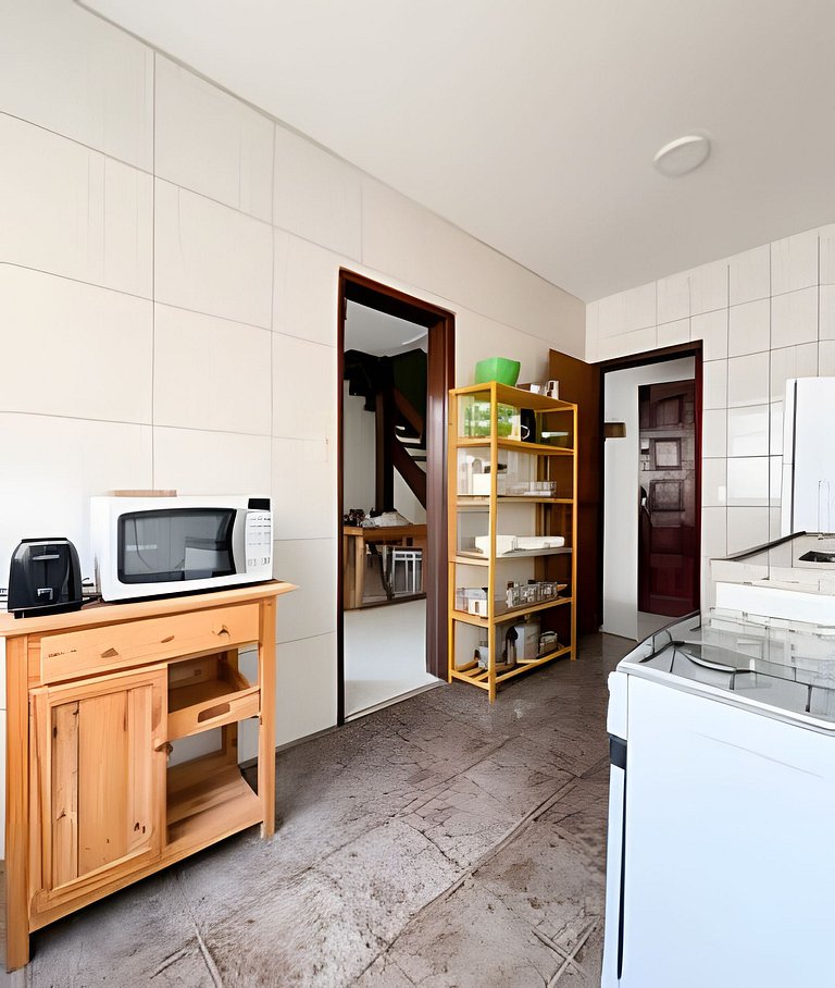 Terraco Gourmet p/ 10 | 3 Quartos a 1min Prainha