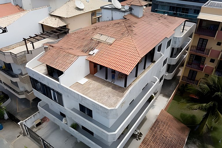 Terraco Gourmet p/ 10 | 3 Quartos a 1min Prainha