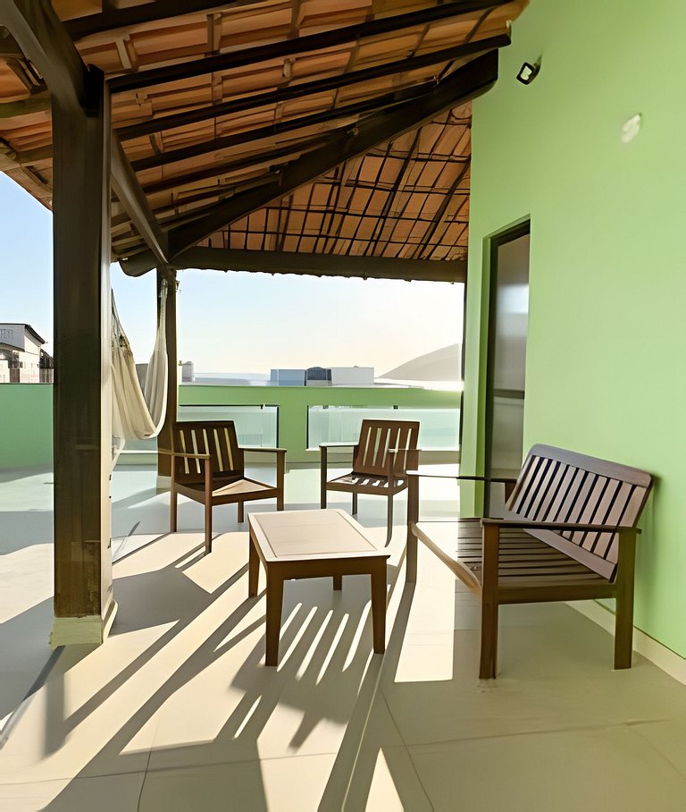 Vista Mar Real | Nascer do Sol no Terraco Prainha