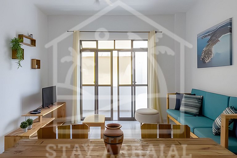Duplex c/ Terraço e Churrasqueira 1 min da Prainha