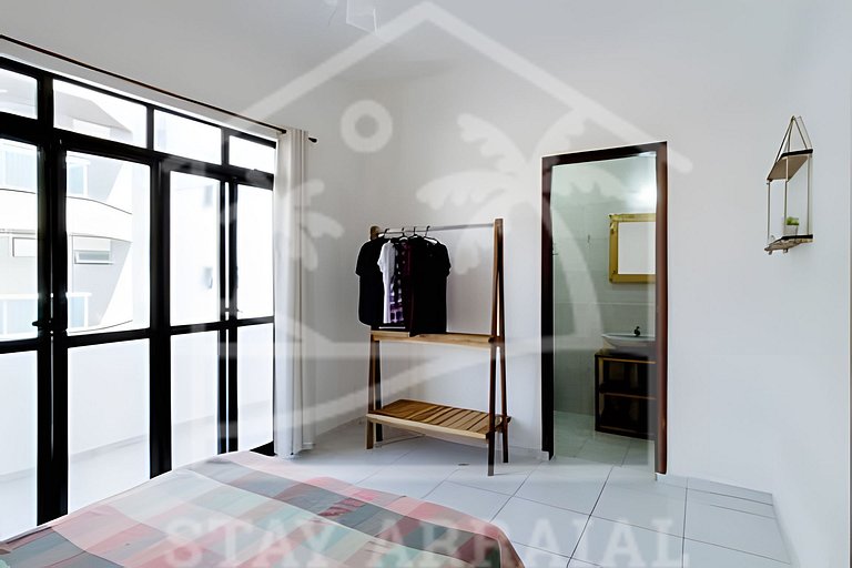 Duplex c/ Terraço e Churrasqueira 1 min da Prainha