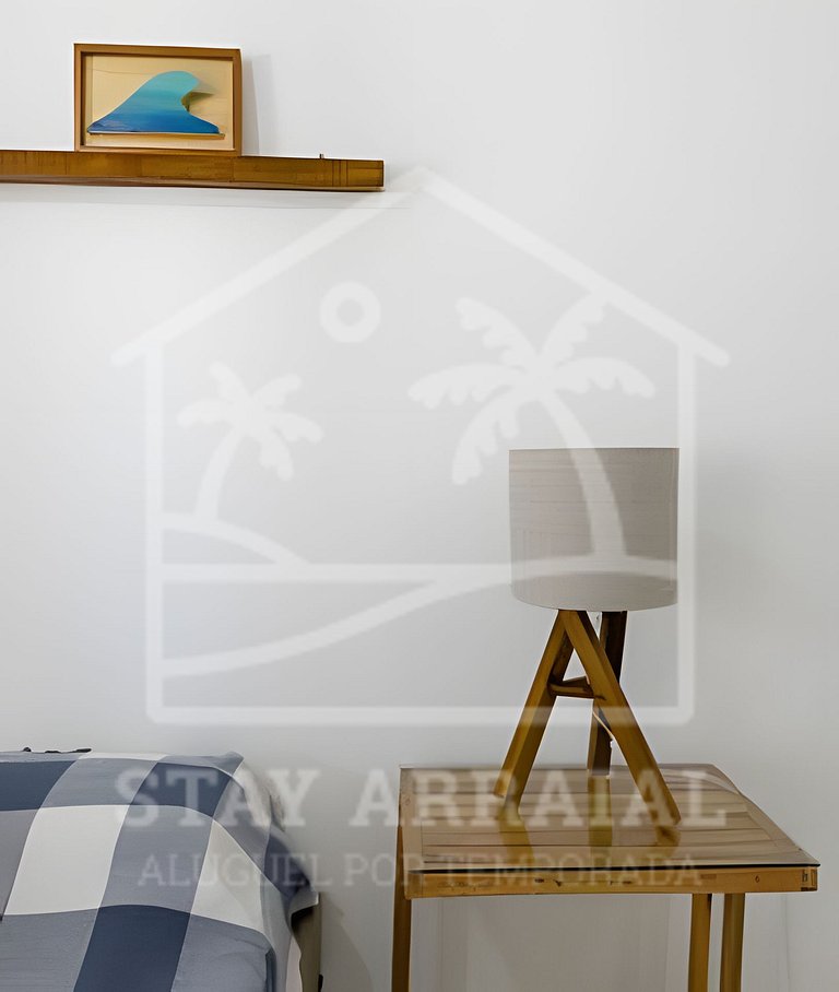 Duplex c/ Terraço e Churrasqueira 1 min da Prainha
