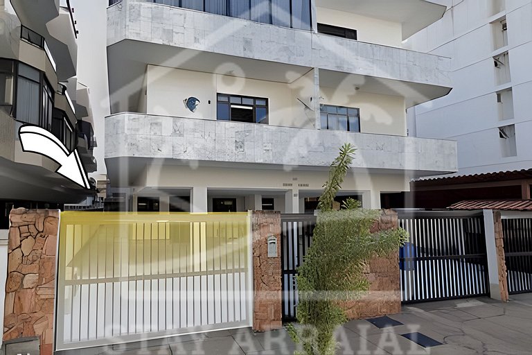 Duplex c/ Terraço e Churrasqueira 1 min da Prainha