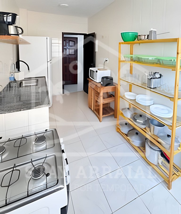 Duplex c/ Terraço e Churrasqueira 1 min da Prainha