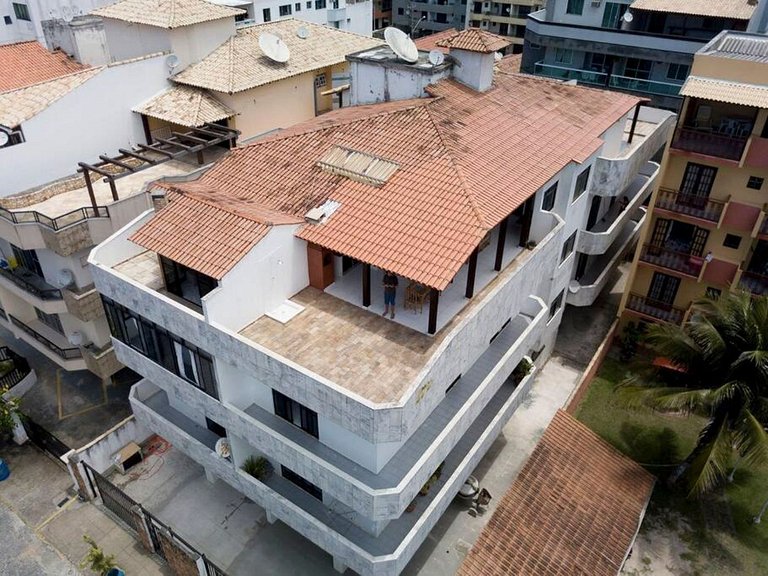 Terraco Gourmet p/ 10 | 3 Quartos a 1min Prainha