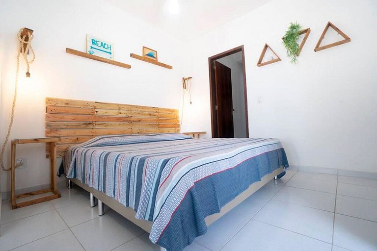 Terraco Gourmet p/ 10 | 3 Quartos a 1min Prainha