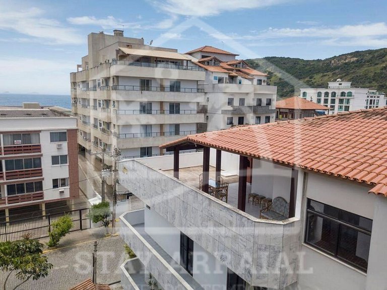 Cobertura Frente a 1 min da Prainha - Vista Ampla