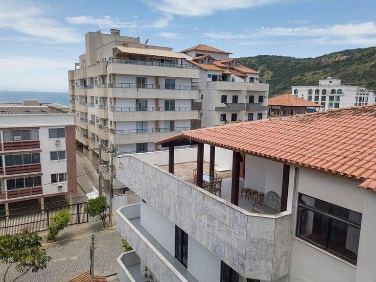 Terraco Gourmet p/ 10 | 3 Quartos a 1min Prainha