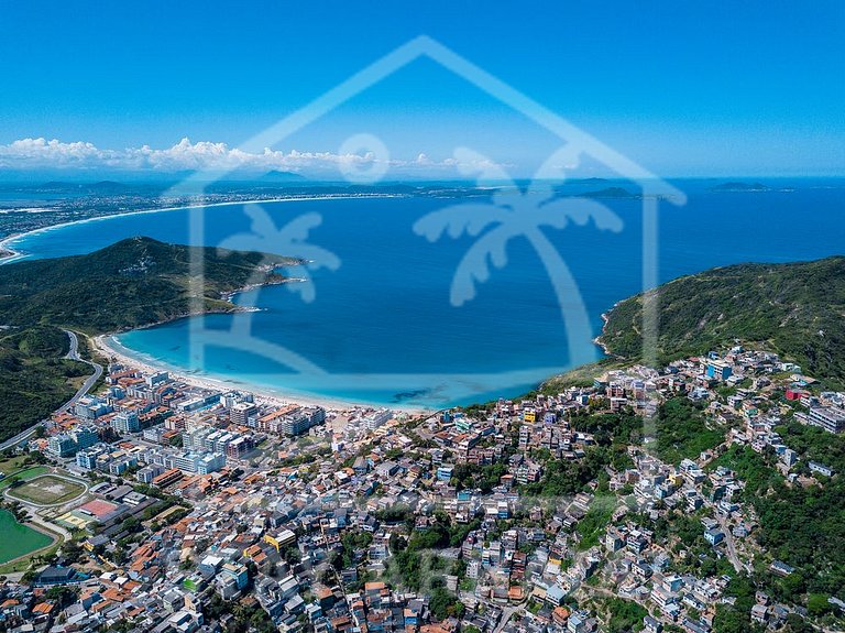 Cobertura Duplex - Churrasqueira a 1min da Prainha