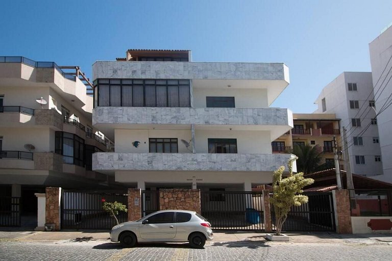 Cobertura p/ 10 | Churrasqueira + Ducha na Prainha