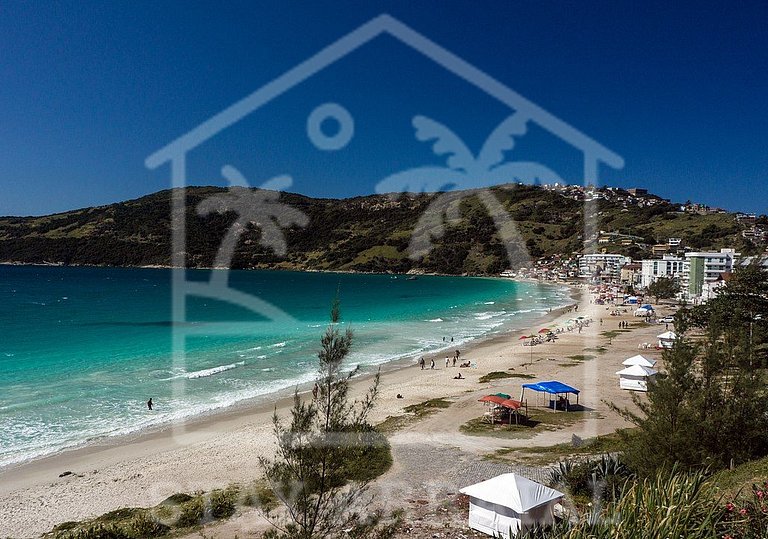Cobertura c/ Vista e Churrasqueira na Prainha