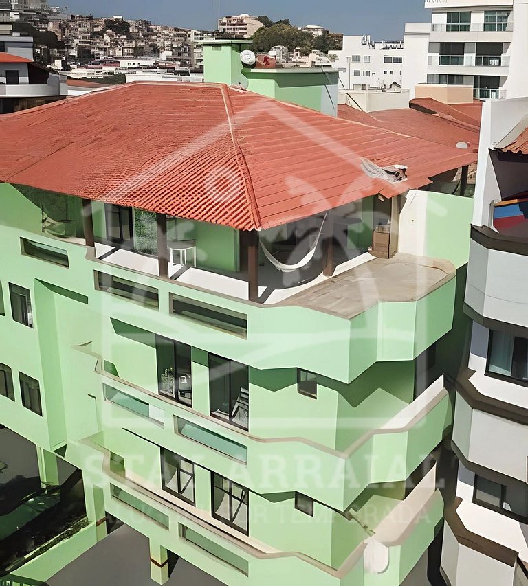 Cobertura c/ Vista e Churrasqueira na Prainha